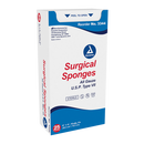 Sterile woven gauze consumables by Rankin, 2x2 inch, 8-ply, in a box of 50 pouches, used for medical wound care.