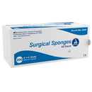 Pack of 200 Rankin woven non-sterile gauze consumables, 2x2 inch, 8-ply sterile medical gauze for wound care.