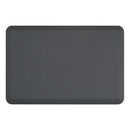 Black Rankin Anti-Fatigue Mats, durable dual-grip surface designed for comfort and safety in workspaces.
