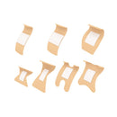 Box of 100 Rankin fabric bandages with four wings, small and breathable for minor cuts and wounds.