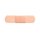 Box of 100 Rankin fabric bandages with four wings, designed for wound protection and healing.