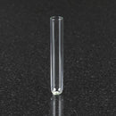 Set of Rankin borosilicate glass culture tubes, 3ml capacity, 75mm length, ideal for laboratory consumables and scientific use.