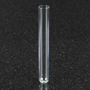 Borosilicate glass culture tubes by Rankin, 3ml capacity, 75mm length, set of 10, suitable for laboratory consumables.