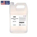 Four gallons of Rankin 99.9% Isopropyl Alcohol, high-purity isopropanol consumables in clear plastic bottles.