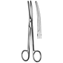 Rankin Mayo dissection scissors with rounded blades, straight design, precision surgical consumables for delicate tissue dissection.