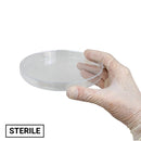 Set of 10 sterile Petri dishes by Rankin, 90 x 15 mm, used for laboratory microbiology and cell culture experiments.
