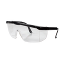 Black box of 50 Rankin safety eye glasses, durable protective consumables for eye safety in industrial and workshop settings.