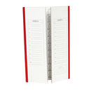 Black Rankin chipboard slide folder holding 20 slides, ideal for organizing and storing photographic or presentation slides.