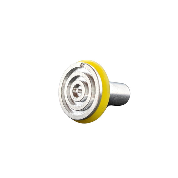 Blue 22mm Cryostat Specimen Disc Cryo Chucks by Rankin for Leica and Dakewe cryostat microtomes, used for holding specimens during sectioning.