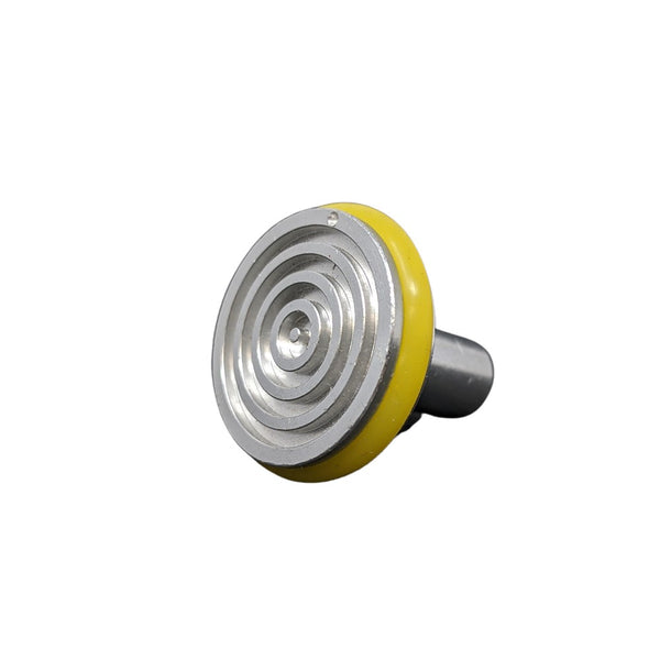 Blue Rankin cryostat specimen disc for Leica and Dakewe cryo chucks, 22mm circular consumable for precise tissue sectioning.