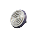 Blue 22mm Rankin Cryostat Specimen Disc Cryo Chucks for Leica and Dakewe cryostats, circular disposable lab consumables.