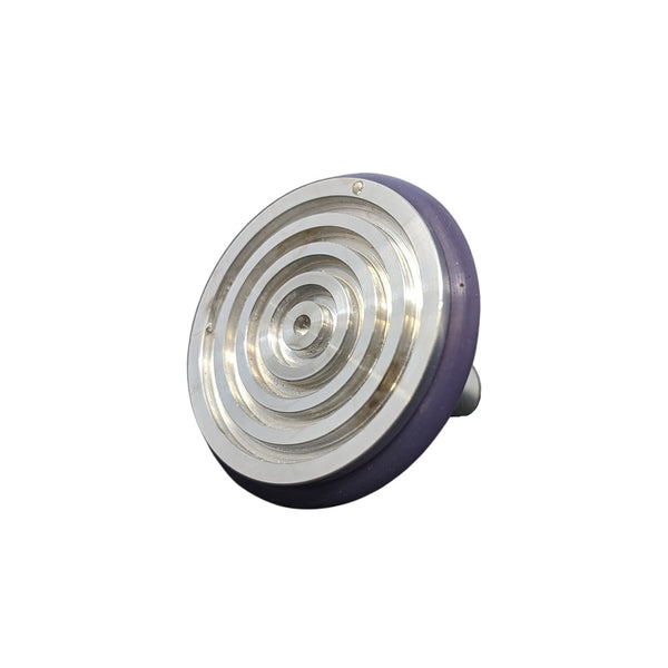 Blue 22mm Rankin Cryostat Specimen Disc Cryo Chucks for Leica and Dakewe cryostats, circular disposable lab consumables.