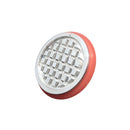 Blue Rankin cryostat specimen disc cryo chucks, 22mm diameter, compatible with Leica and Dakewe microtomes for tissue sectioning.