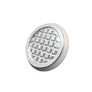Blue Rankin cryostat specimen disc cryo chuck, 22mm, for Leica and Dakewe cryostat microtomes, used for holding specimens during sectioning.