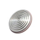 Blue Rankin cryostat specimen disc cryo chuck for Leica and Dakewe cryostat, 22mm circular, used for specimen handling and sectioning.