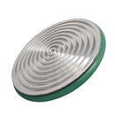 Blue Rankin cryostat specimen disc for Leica and Dakewe cryo chucks, 22mm circular consumable for tissue sectioning.