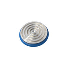 Blue 30mm Cryostat Specimen Disc Cryo Chucks for Leica CM1950, Rankin brand, used for securing tissue samples in cryostat microtomy.