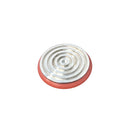Blue circular Rankin Cryostat Specimen Disc Cryo Chucks for Leica CM1950, 30mm consumable specimen holder for cryostat microtomy.