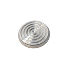 Blue circular 30mm cryostat specimen disc cryo chucks for Leica CM1950, manufactured by Rankin, used for specimen holding in histology.
