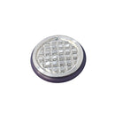 Blue 30mm cryostat specimen disc cryo chuck for Leica CM1950, Rankin consumables, circular design for precise specimen handling.