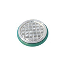 Blue 30mm Cryostat Specimen Disc Cryo Chucks for Leica CM1950, made by Rankin, used for holding specimens in cryostat sectioning.