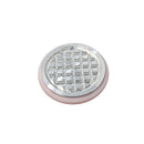 Blue 30mm Cryostat Specimen Disc Cryo Chucks for Leica CM1950, Rankin brand, used for precise specimen holding in cryostat microtomy.