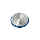 Blue 30mm cryostat specimen disc cryo chuck for Leica CM1950, durable Rankin consumables for precise histology sample preparation.