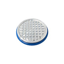 Blue Rankin Cryostat Specimen Disc Cryo Chucks for Leica CM1950, 30mm circular consumable for precise tissue sectioning.