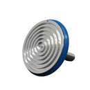 Blue 30mm Cryostat Specimen Disc Cryo Chucks by Rankin for Shandon, used for holding samples in histology and cryosectioning.