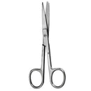 Rankin blunt straight dissection scissors, 4.5-inch consumables for precise surgical cutting, shown with blades and handles.