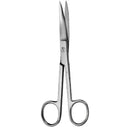 Rankin blunt straight dissection scissors, 4.5-inch surgical consumables for precise cutting in medical procedures.