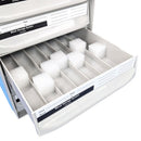 Rankin Block Storage System consumables with modular compartments for organized storage and easy access.