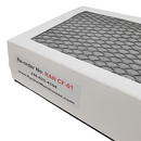 Rankin carbon filter for Leica ASP300 microscope, disposable consumable part with mesh filter for air purification.