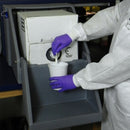 Rankin Safe Cube Dispenser for consumables, showing a secure container with cube-shaped items inside.
