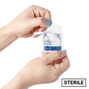 Sterile alcohol prep pads in a box of 200, Rankin brand, used for disinfecting skin before injections or procedures.