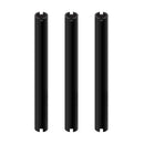Pack of three Zebra 4-inch plastic takeup cores for G-class, ZD-class, and TLP-class ribbon printers by Rankin.