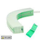 Rankin Laser Microbiopsy Cassettes with threaded lid, lavender color, for laboratory consumables, model CS/2,000.