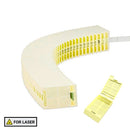 Laser Microbiopsy Cassettes by Rankin, threaded lid detached, lavender color, 2000 count, consumable medical sample containers