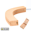 Laser Microbiopsy Cassettes by Rankin, threaded design with detached lid, used for tissue sample collection in laboratory settings.