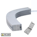 Rankin Laser Microbiopsy Cassettes with threaded lid, lavender color, for laboratory use, 2,000 count consumables.