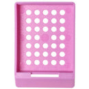 Loose Rankin Embedding Cassettes for histology, lilac-colored consumables, 1,500 pack, used in tissue embedding processes.