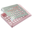 Pack of 25 Rankin metal lids for embedding cassettes, durable consumable accessories for specimen embedding and storage.