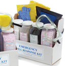 Rankin Spill Response Kits with Polyform F, 2 x 32oz, containing consumable spill cleanup supplies for effective emergency response.