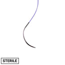 Pack of 12 braided PGA sutures by Rankin, size 4-0, sterile consumable surgical sutures for medical use.