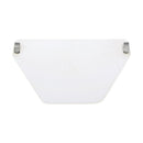 Pack of six Rankin clip-on disposable face shields, clear protective consumables for face protection.