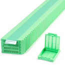 Rankin slim tissue cassettes, taped, white, for laboratory consumables, with 2,000 cassette units in the image.