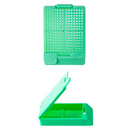 White Rankin Swing Biopsy Cassettes, CS/1,500, disposable consumables for tissue sample processing in medical labs