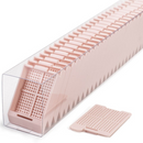 White Rankin Swing Biopsy Cassettes, Sleeved CS/750, disposable consumables used for tissue sample processing.