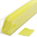 White Rankin Swing Biopsy Cassettes, Sleeved CS/750, used for tissue sample collection in pathology.