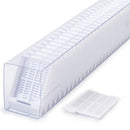 White Swing Tissue Cassettes, Sleeved CS/750 by Rankin, used for laboratory specimen processing and histology.